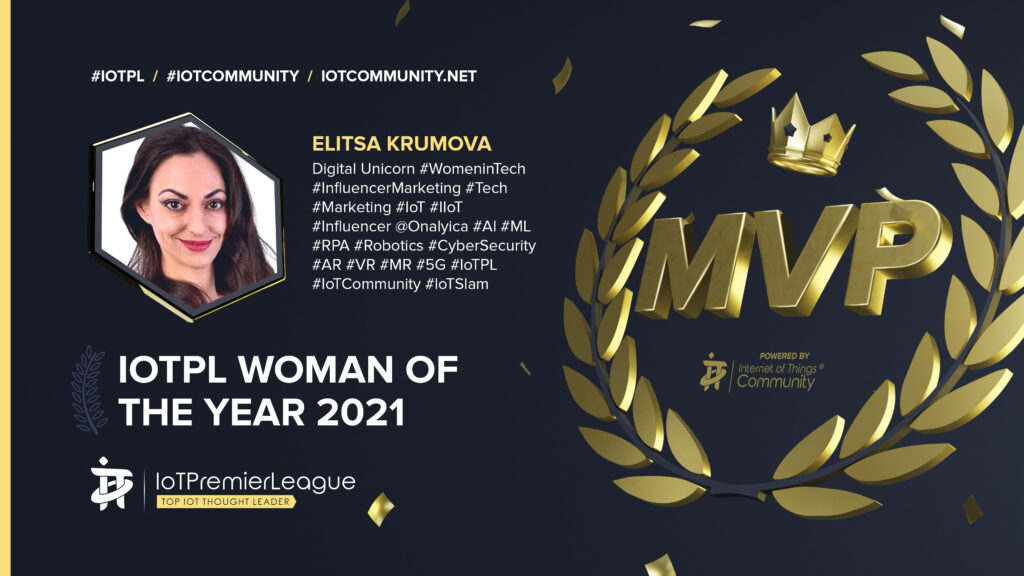 MVP IoT Premier League Woman of the Year Award 2021