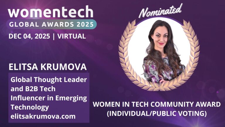 Women in Tech Community Award Nomination 2025